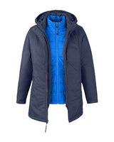 CORE365 Women's Inspire 3-in-1 Jacket with Insulated Liner