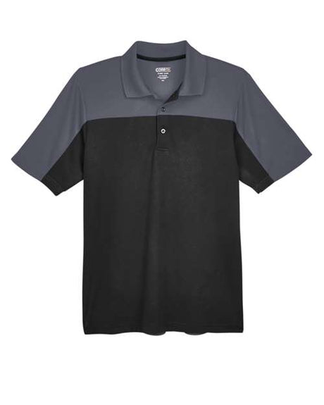 CORE365 Men's Balance Colorblock Performance Piqué Polo