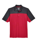 CORE365 Men's Balance Colorblock Performance Piqué Polo