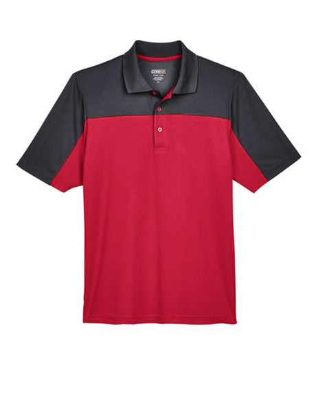 CORE365 Men's Balance Colorblock Performance Piqué Polo