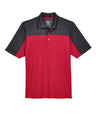 CORE365 Men's Balance Colorblock Performance Piqué Polo