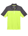 CORE365 Men's Balance Colorblock Performance Piqué Polo