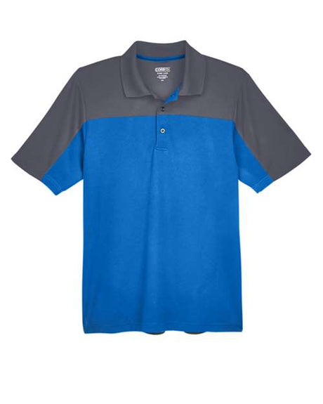 CORE365 Men's Balance Colorblock Performance Piqué Polo