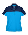 CORE365 Women's Balance Colorblock Performance Piqué Polo