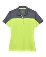 CORE365 Women's Balance Colorblock Performance Piqué Polo