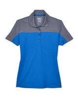 CORE365 Women's Balance Colorblock Performance Piqué Polo