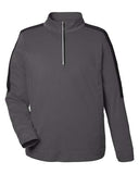 CORE365 Men's Market Snag-Protect Mesh Colorblock Quarter-Zip Pullover