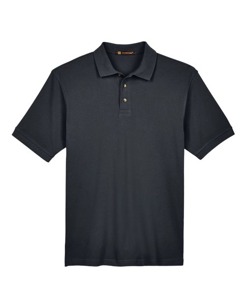 Harriton Men's Tall Cotton Pique Polo