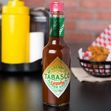 TABASCO® 5 fl. oz. Chipotle Pepper Hot Sauce - 12/Case