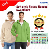 Gildan® Soft style Fleece Hooded Long Sleeve Sweatshirt