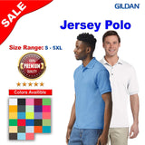 Gildan® Short Sleeve Jersey Polo