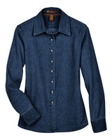Harriton Women's Denim Shirt