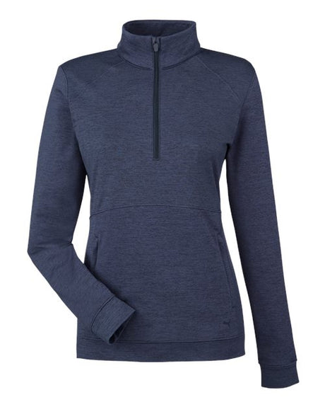 Puma Golf Women's Cloudspun Rockaway Quarter-Zip Pullover