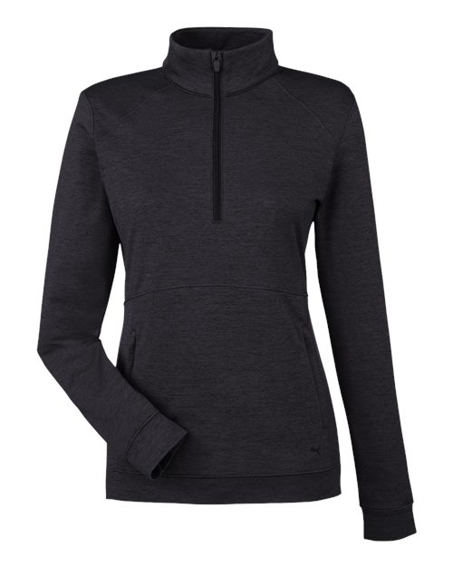 Puma Golf Women's Cloudspun Rockaway Quarter-Zip Pullover