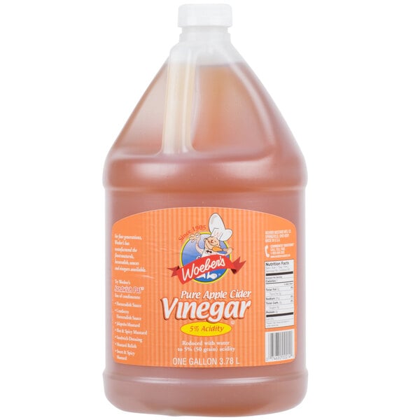 Woeber's Pure Apple Cider Vinegar 1 Gallon