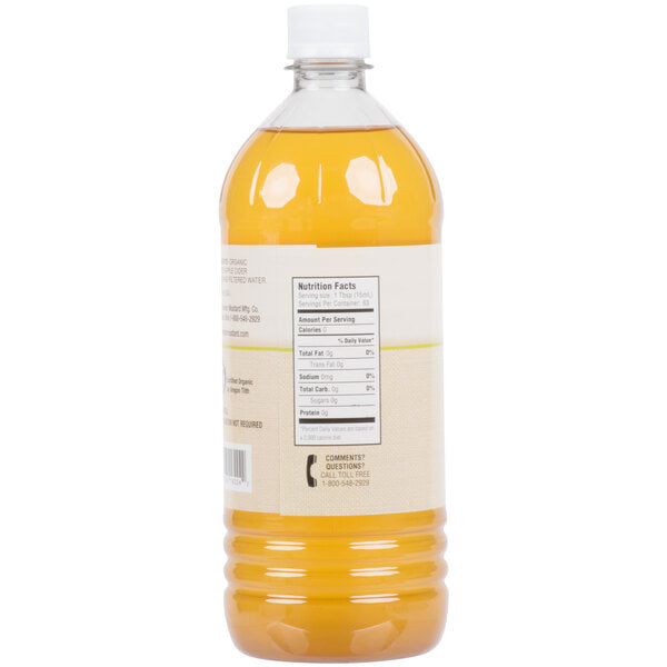 Woeber's 32 fl. oz. Organic Apple Cider Vinegar - 12/Case