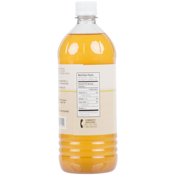Woeber's 32 fl. oz. Organic Apple Cider Vinegar - 12/Case