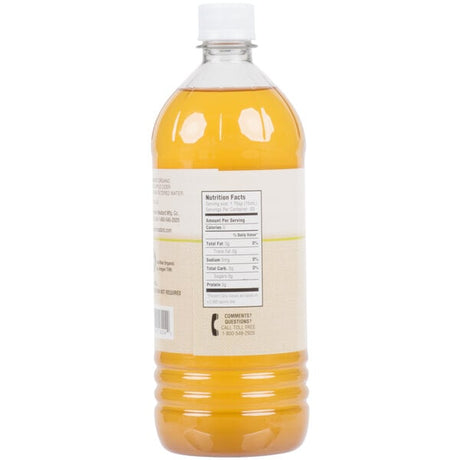 Woeber's 32 fl. oz. Organic Apple Cider Vinegar - 12/Case
