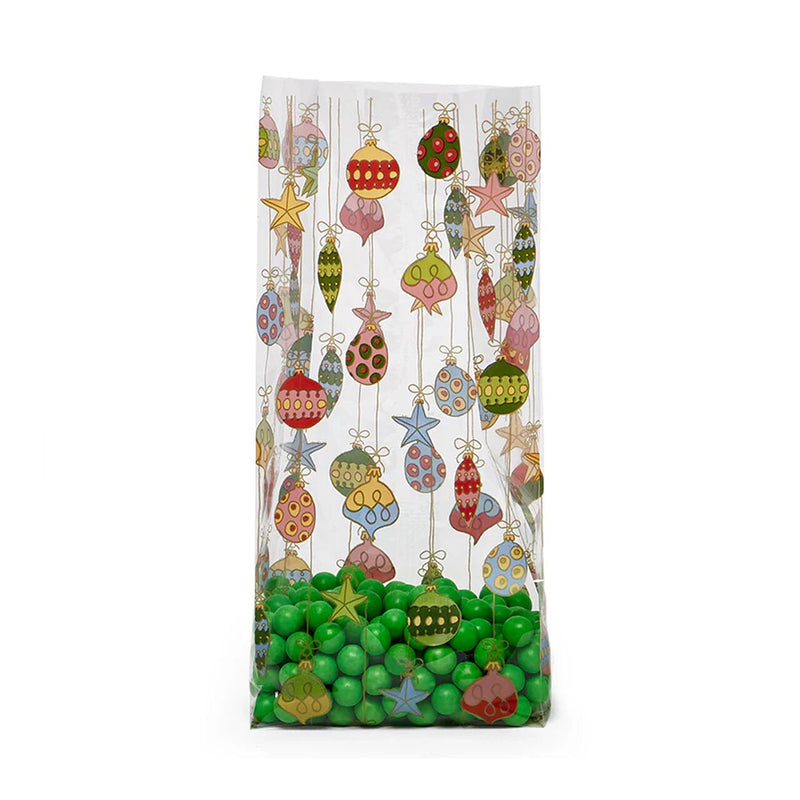 Christmas Themed Cello 5” x 3” x 11.5” Gift Packaging