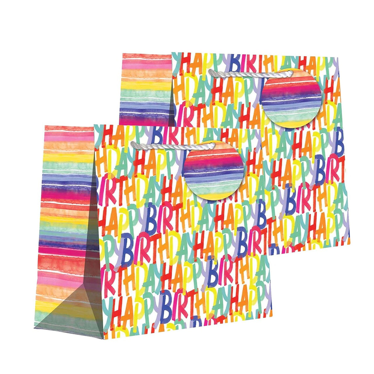 Patterned Gift Bags 14" x 7" x 17 1/2" Stylish Durable and Spacious