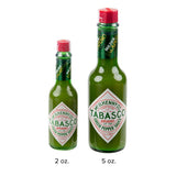 TABASCO® 2 fl. oz. Green Pepper Hot Sauce - 12/Case