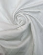 White Striped Jacquard Polyamide Fabric
