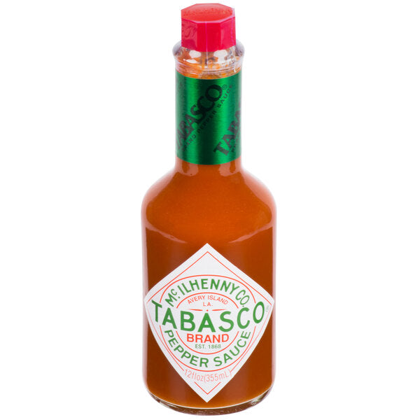TABASCO® 12 fl. oz. Original Hot Sauce - 12/Case