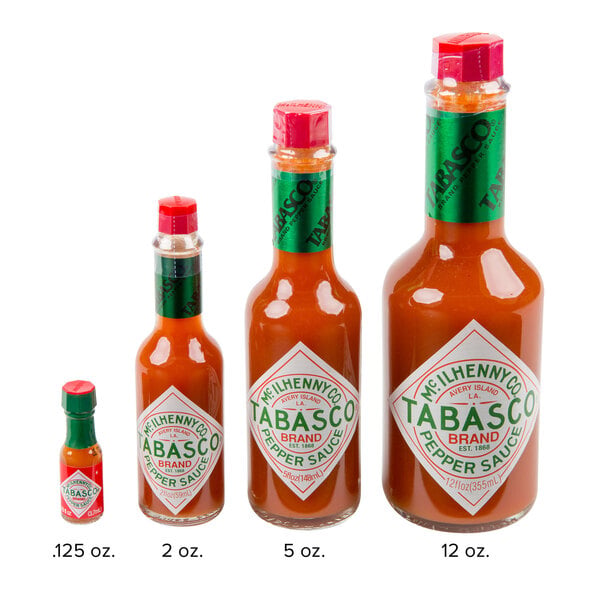 TABASCO® 12 fl. oz. Original Hot Sauce - 12/Case
