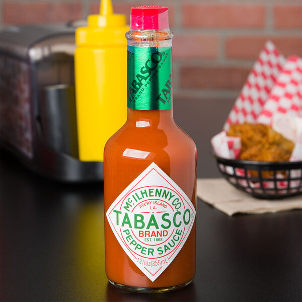 TABASCO® 12 fl. oz. Original Hot Sauce - 12/Case