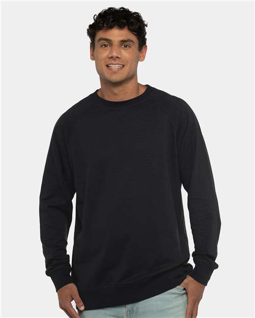 Next Level® Unisex Laguna Raglan Crewneck Sweatshirt