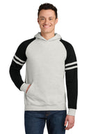 Jerzees® adult NuBlend Varsity Colorblock Hooded Sweatshirt