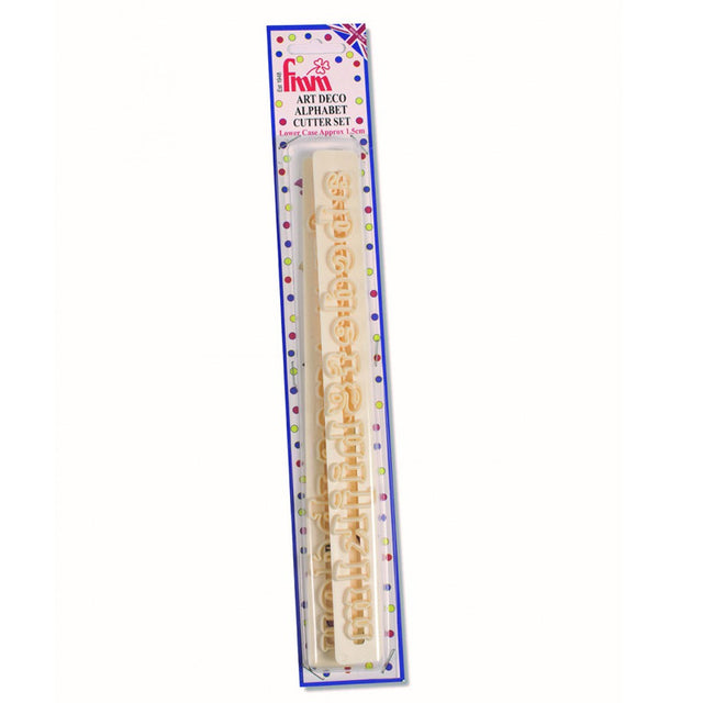 FMM Sugarcraft Art Deco Alphabet, Lower Case