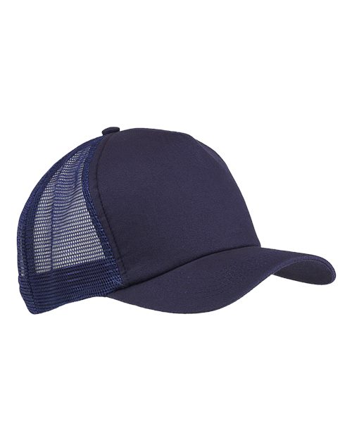 Big Accessories Twill Trucker Cap