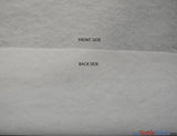 Fusible Interfacing Polyester Fabric - Black And White Semi Solid, 58/60" Width (Yards)