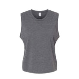 Women's Cotton Jersey CVC Go-To Crop Muscle Tank