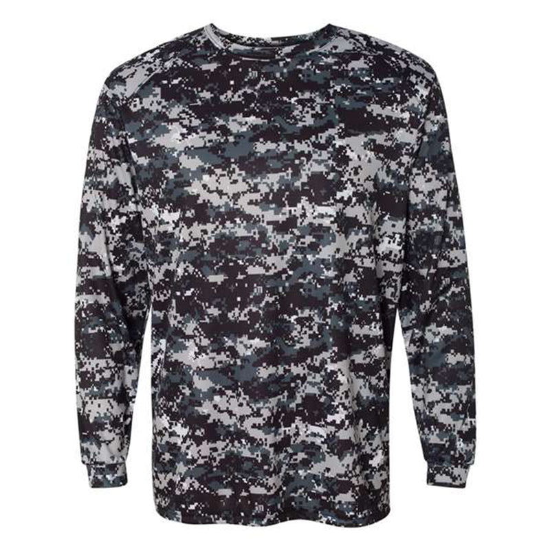 Digital Camo Long Sleeve T-Shirt