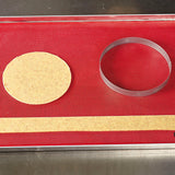Pavoni "Progetto Crostate" Perforated Stainless Round Tart Ring 3-1/2" (9cm) Dia. x 3/4" (2cm) High