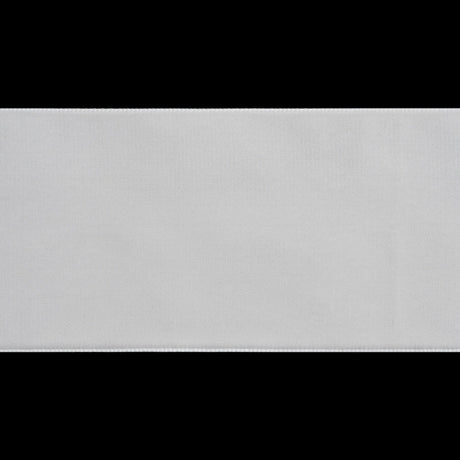 Single Faced Velvet Ribbon Made in Italy - 2.875" - Off White - Sabine Collection