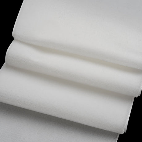 Single Faced Velvet Ribbon Made in Italy - 2.875" - Off White - Sabine Collection