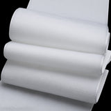 Single Faced Velvet Ribbon Made in Italy - 2.875" - White - Sabine Collection