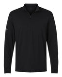 Adidas Men's Textured Stripe Quarter-Zip Pullover