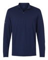 Adidas Men's Textured Stripe Quarter-Zip Pullover