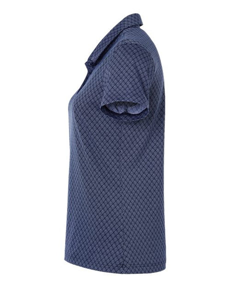 Adidas Women's 4-Way Stretch Printed Polo