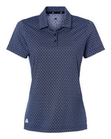 Adidas Women's 4-Way Stretch Printed Polo