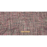 Viscose and Acrylic Chenille Tweed - Gray, Pale Sage and Orchid Pink - Newcastle Collection