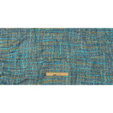 Viscose and Acrylic Chenille Tweed - Blue, Mustard and Arctic Green - Newcastle Collection