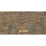 Viscose and Acrylic Chenille Tweed - Rainbow and Black Ink - Newcastle Collection