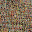 Viscose and Acrylic Chenille Tweed - Rainbow and Black Ink - Newcastle Collection