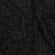 Viscose and Acrylic Chenille Tweed - Charcoal, Black Bean and Metallic Silver - Newcastle Collection