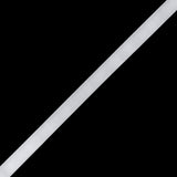Stretch Velvet Ribbon Trim Made in Italy - 0.375" - White - Gislaine Collection